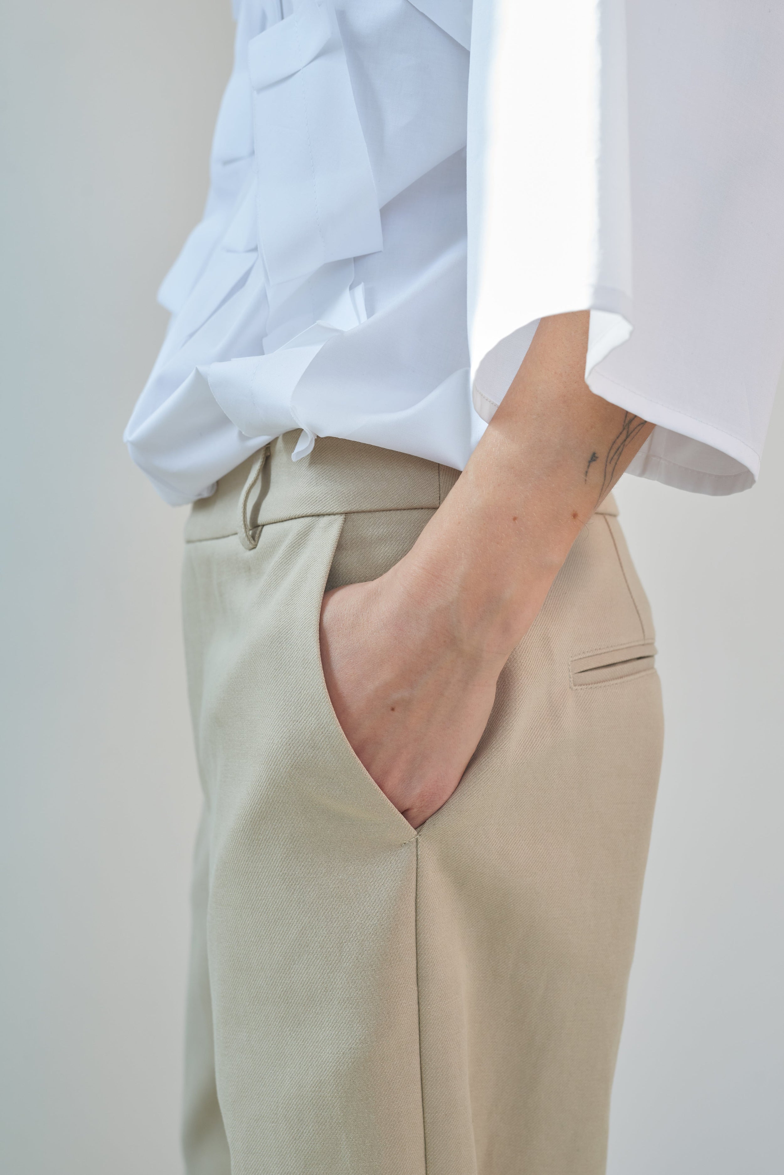 beige pants