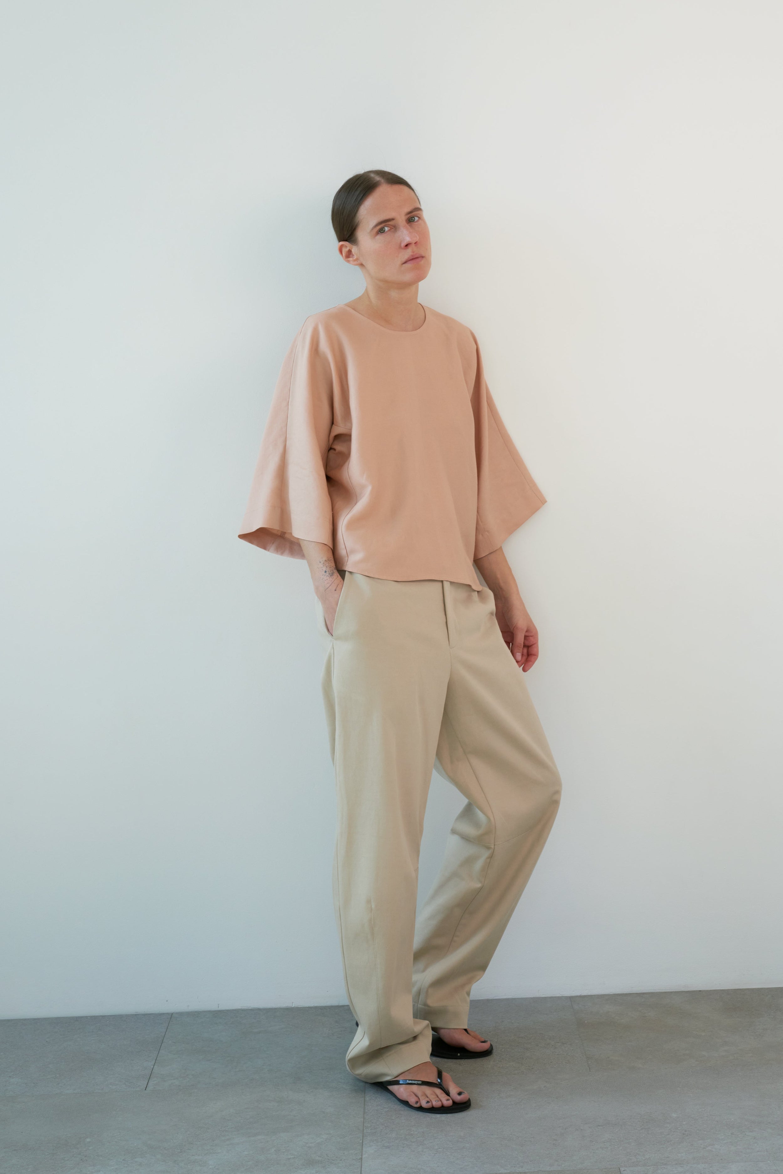 nude blouse