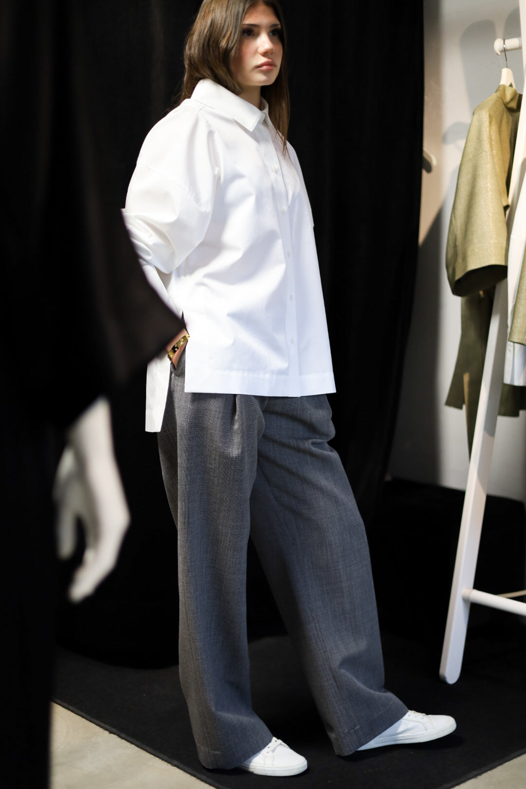 Wool trousers