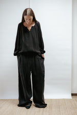 Soft cupro blouse