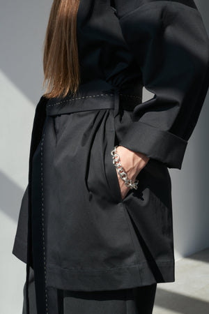 black kimono