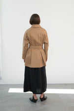 beige jacket