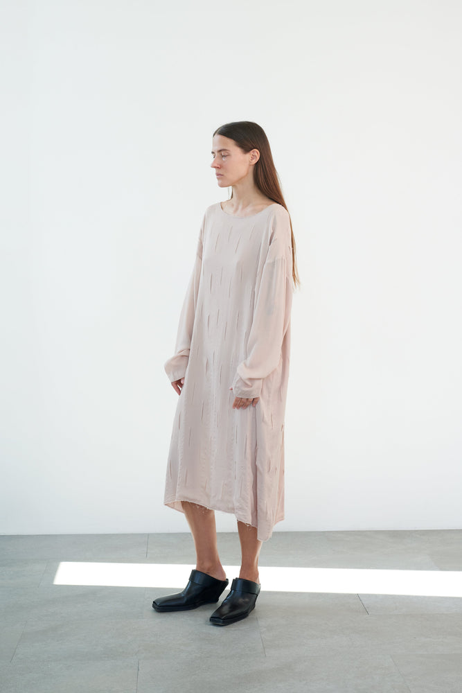 Dusty Pink Viscose Dress