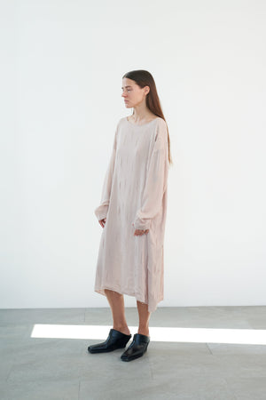 dusty pink dress