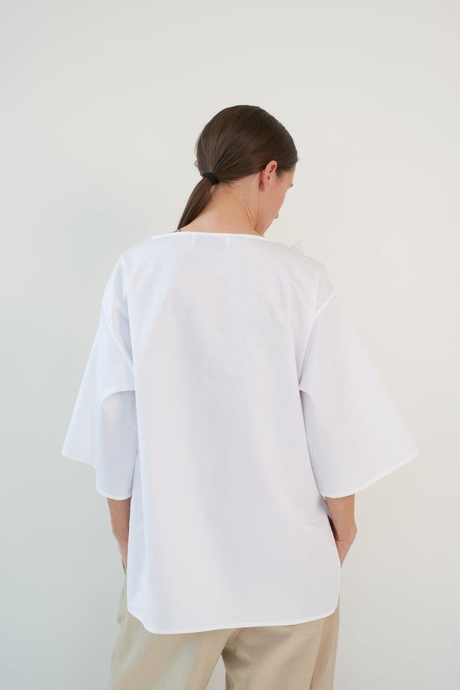 white blouse