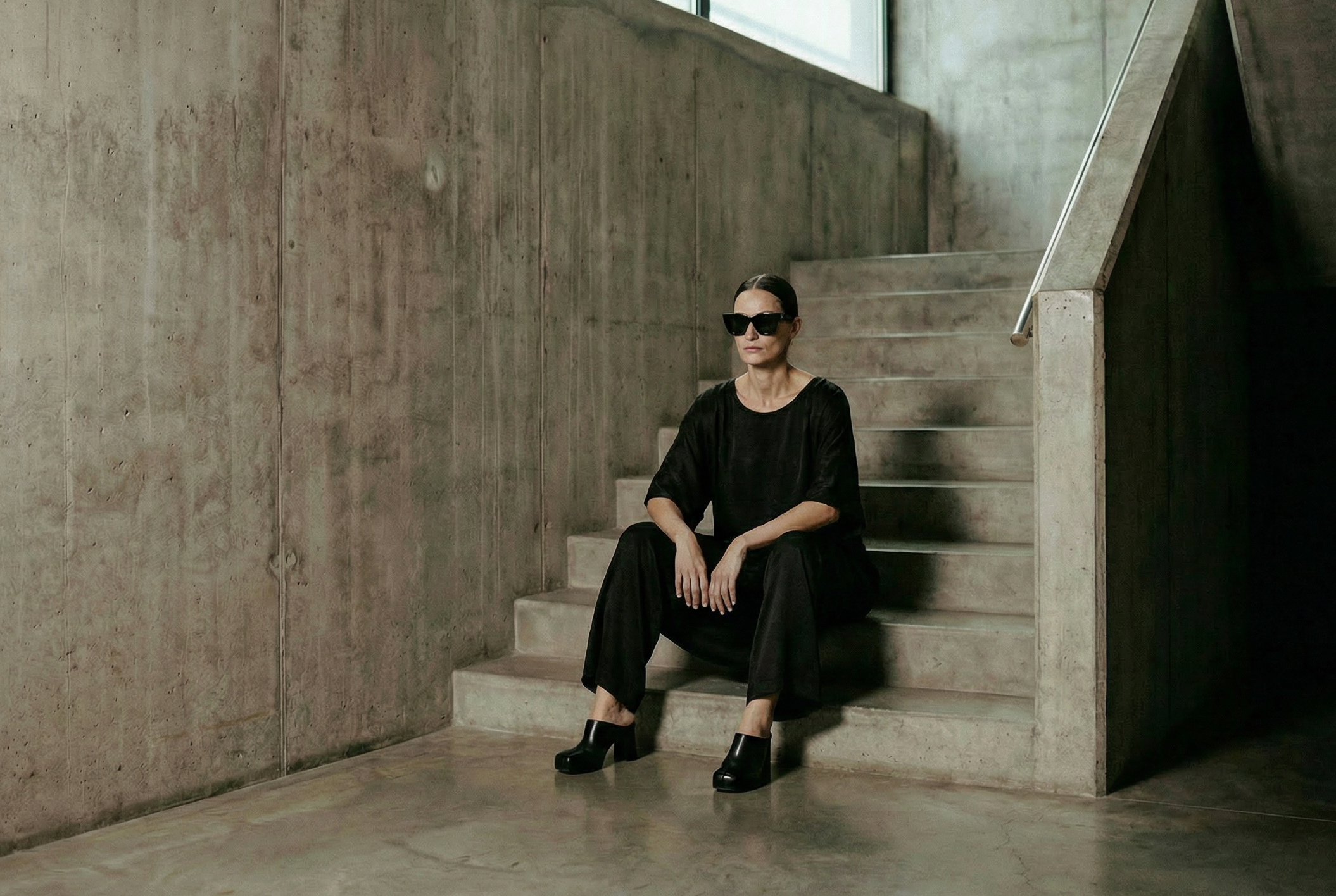 Eve Hanson black dress