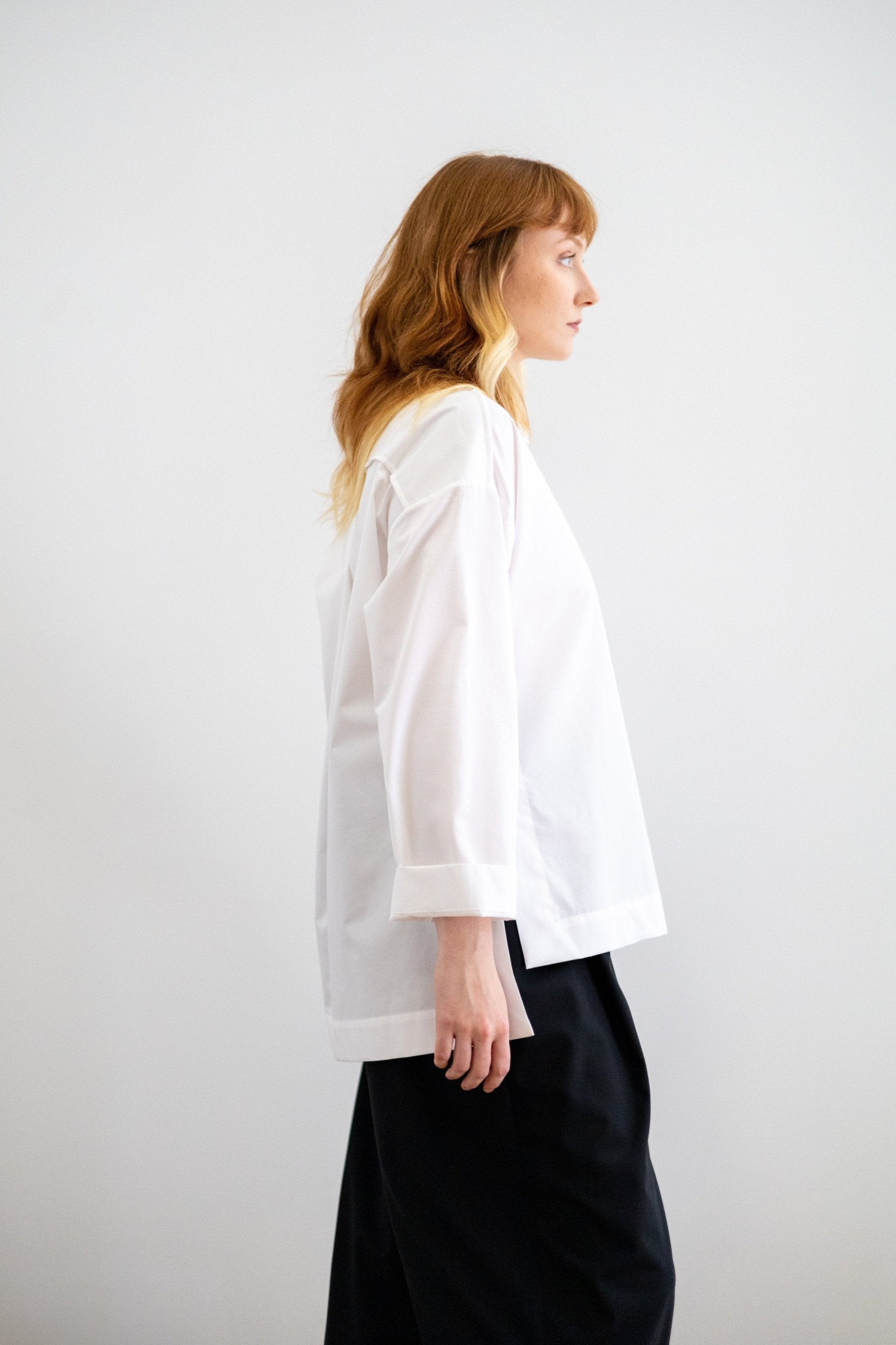 white blouse