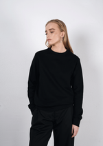 Sweatshirt in black