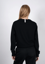 Sweatshirt in black
